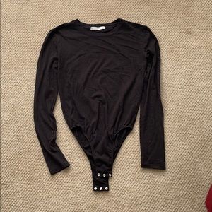 Anthropologie black bodysuit xs Stateside
